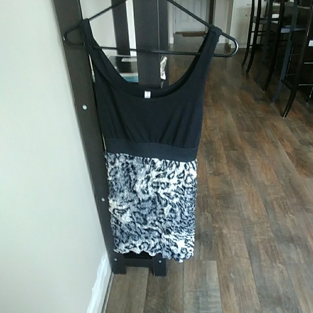 Soft cotton and silk dress